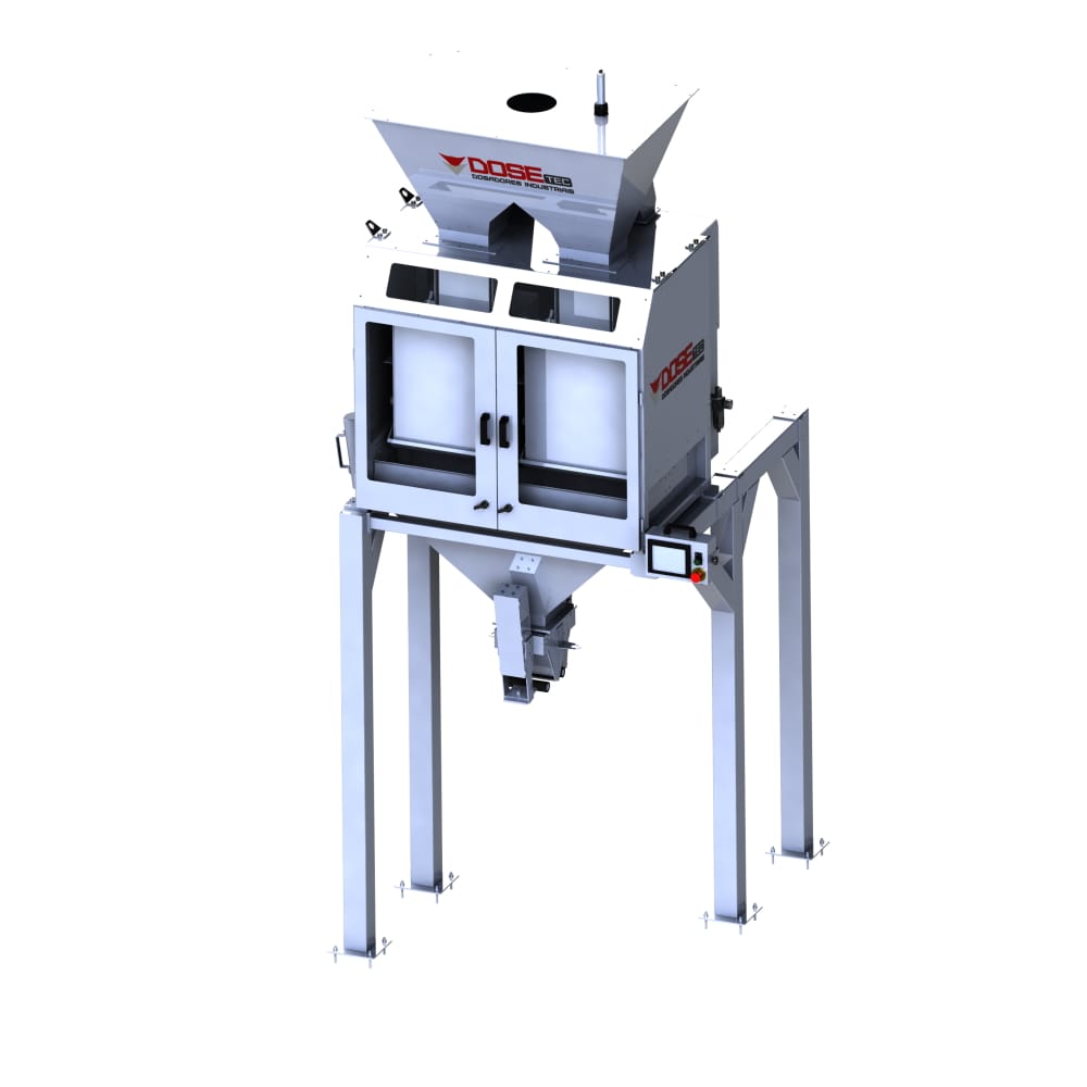 dosador de balança dualine dosetec com suporte